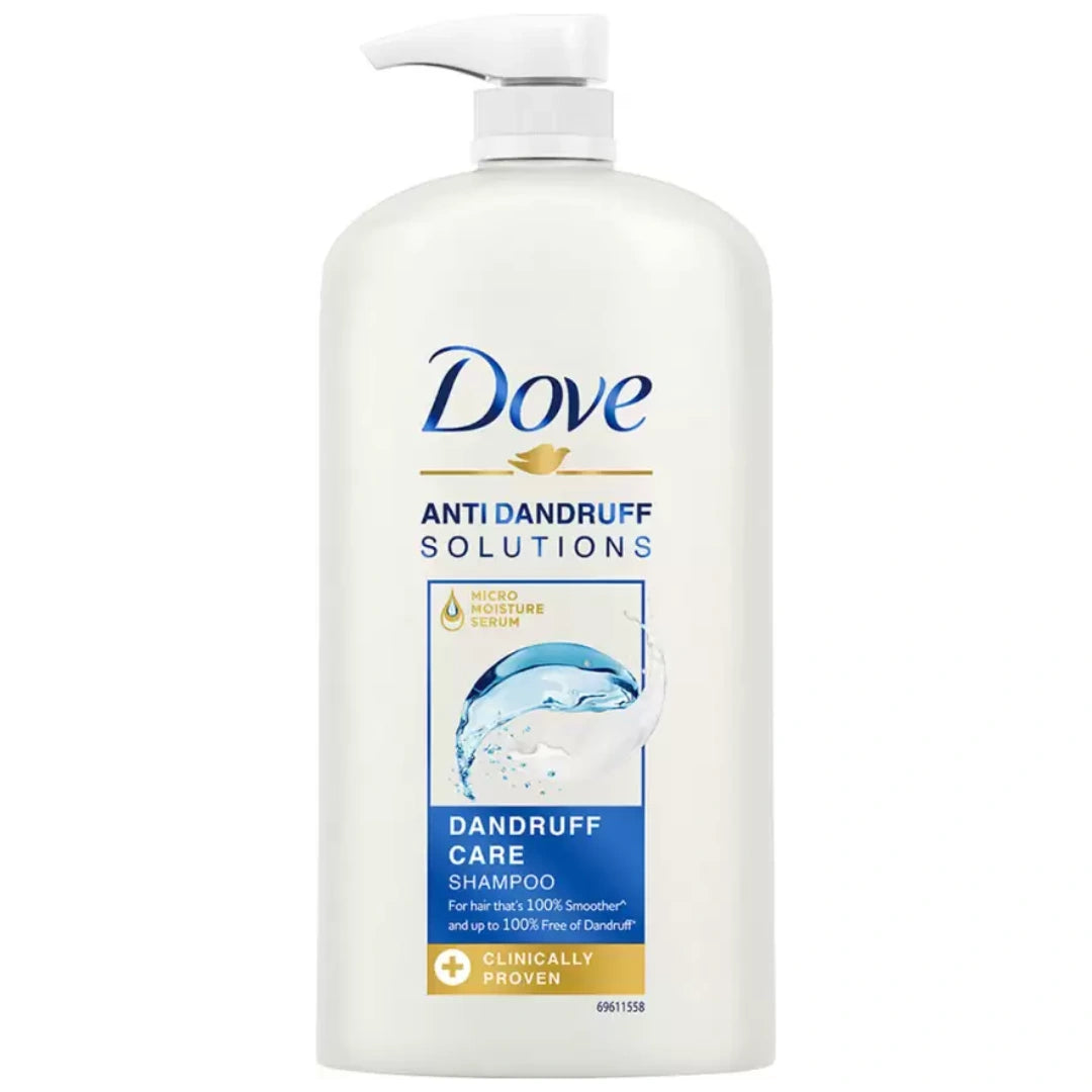 Dove Anti Dandruff Solutions Care Shampoo for Dry, Itchy & Flaky Scalp (1Ltr)