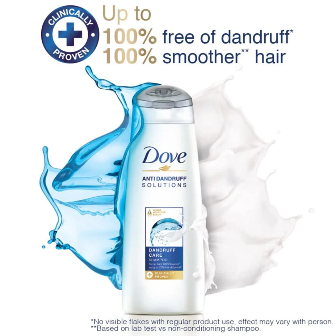 Dove Anti Dandruff Solutions Care Shampoo for Dry, Itchy & Flaky Scalp (1Ltr)