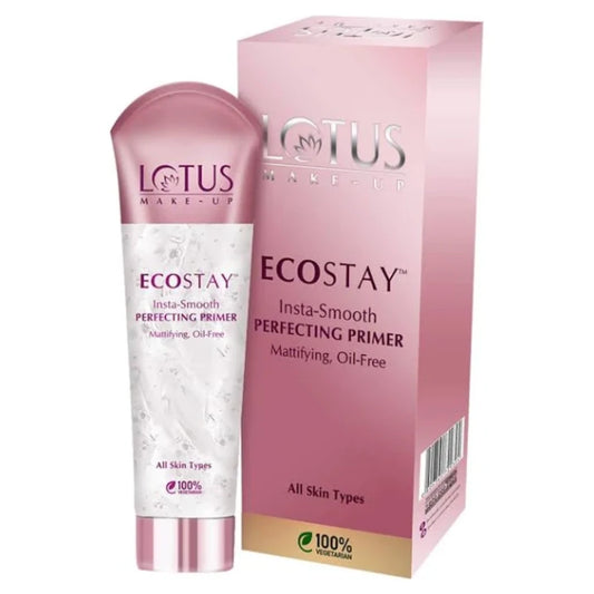 Lotus Makeup Ecostay Insta Smooth Perfecting Primer, 30g, Transparent