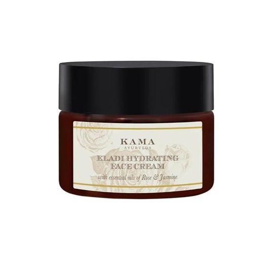 Kama Ayurveda Eladi Hydrating Ayurvedic Face Cream with Pure Essential Oils of Rose and Jasmine (50g)