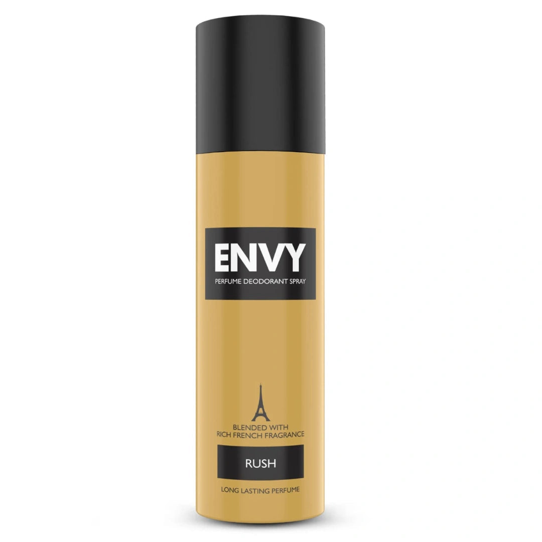 Envy Rush & Noir Deodorant For Men (120ml*2)