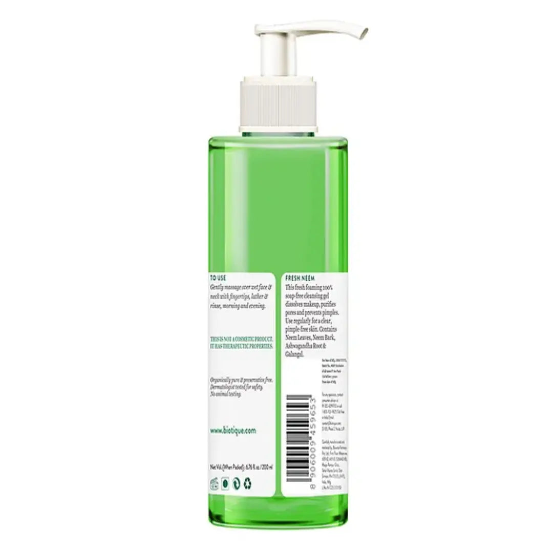 Biotique Fresh Neem Pimple Control Face Wash (200ml)