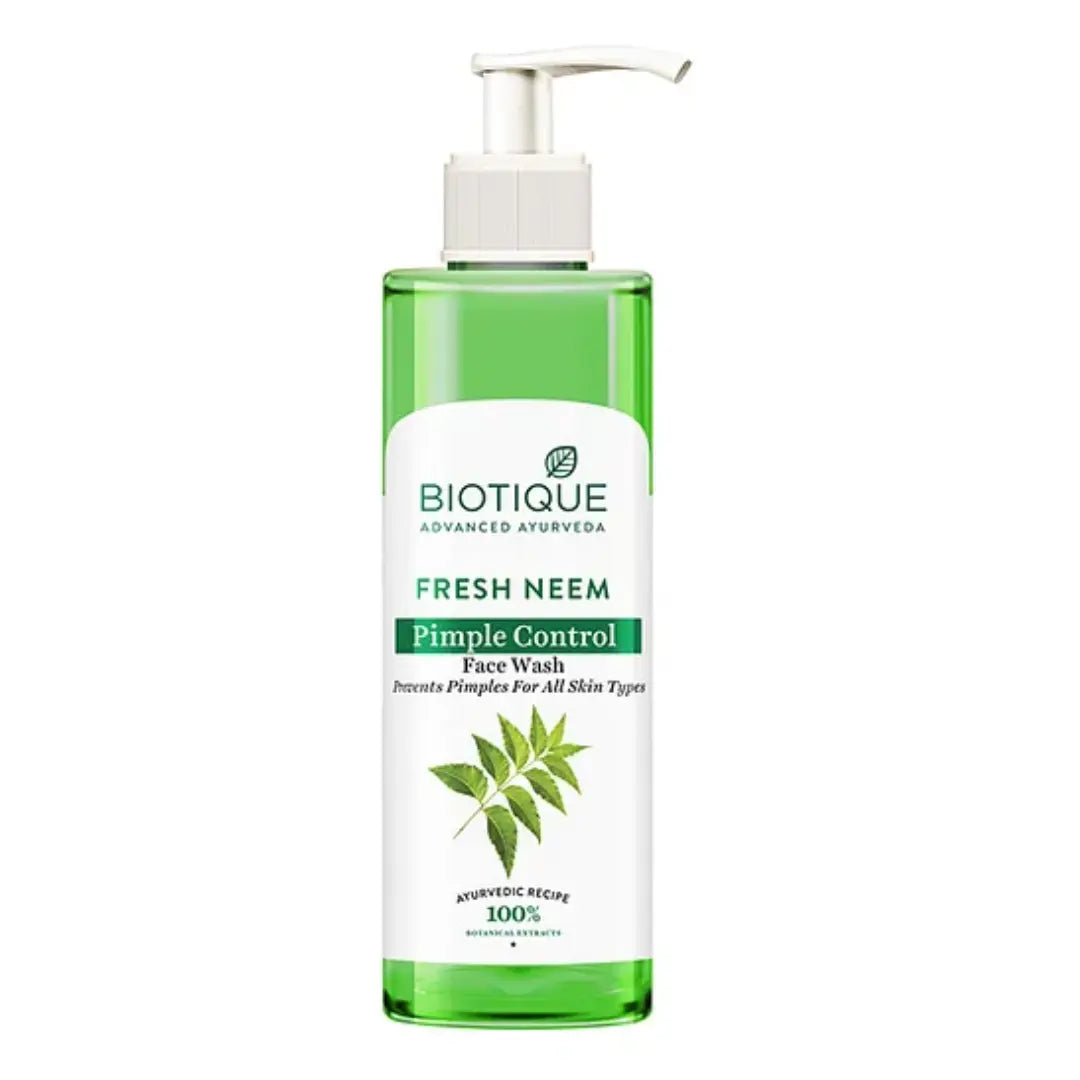 Biotique Fresh Neem Pimple Control Face Wash (200ml)