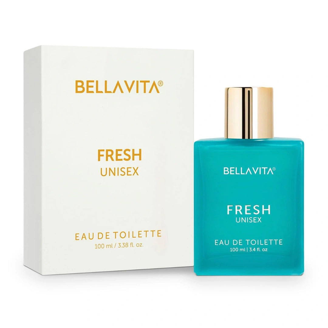 Bella Vita Luxury FRESH Unisex Eau De Toilette Perfume with Bergamot, Lavender,Ylang Ylang For Men & Women (100ml)