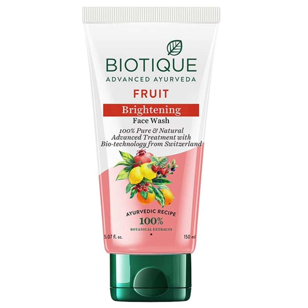 Biotique Fruit Brightening Face Wash Advanced Treatment 100% Pure & Natural (150ml)