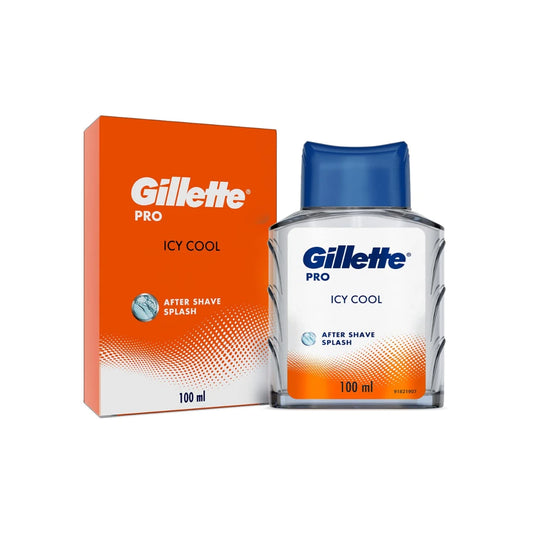 Gillette Men Pro Fresh After Shave Splash Liquid Icy Cool 100Ml, White