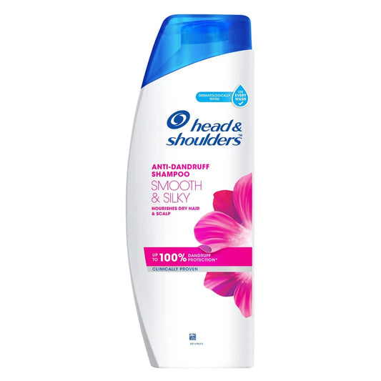 Head & Shoulders Smooth and Silky Shampoo, 340ml