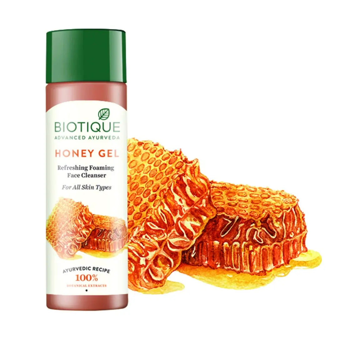 Biotique Honey Gel Soothe & Nourish Foaming Face Cleanser (120ml)