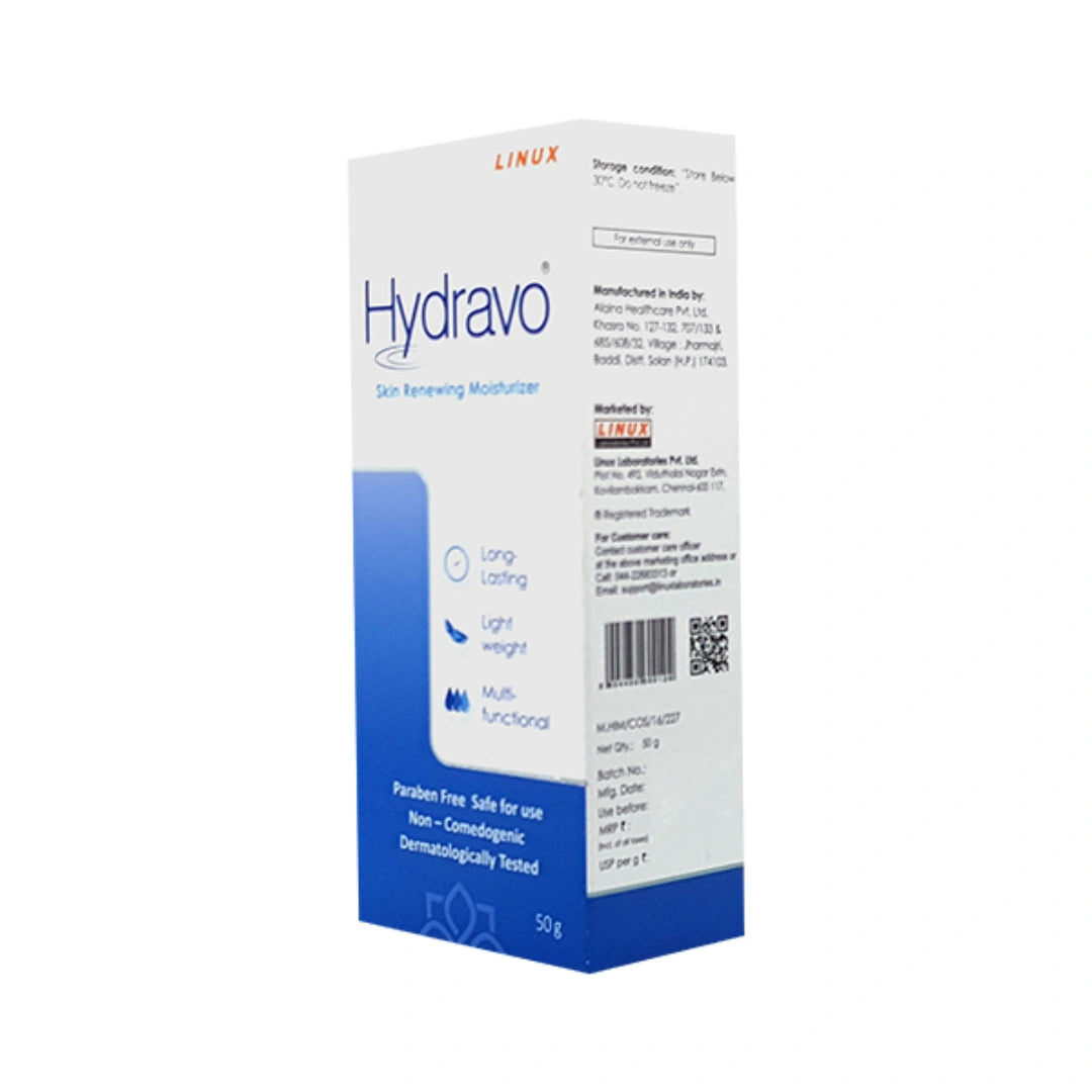 LINUX Hydravo Skin Renewing Moisturiser Cream (50gm)