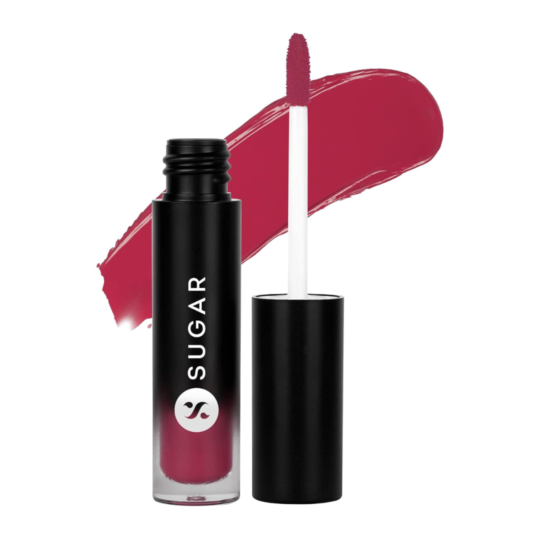SUGAR Cosmetics Mousse Muse Lip Cream | Lasts 24+ Hrs | Creamy Mousse Lipstick | Waterproof & Smudgeproof |