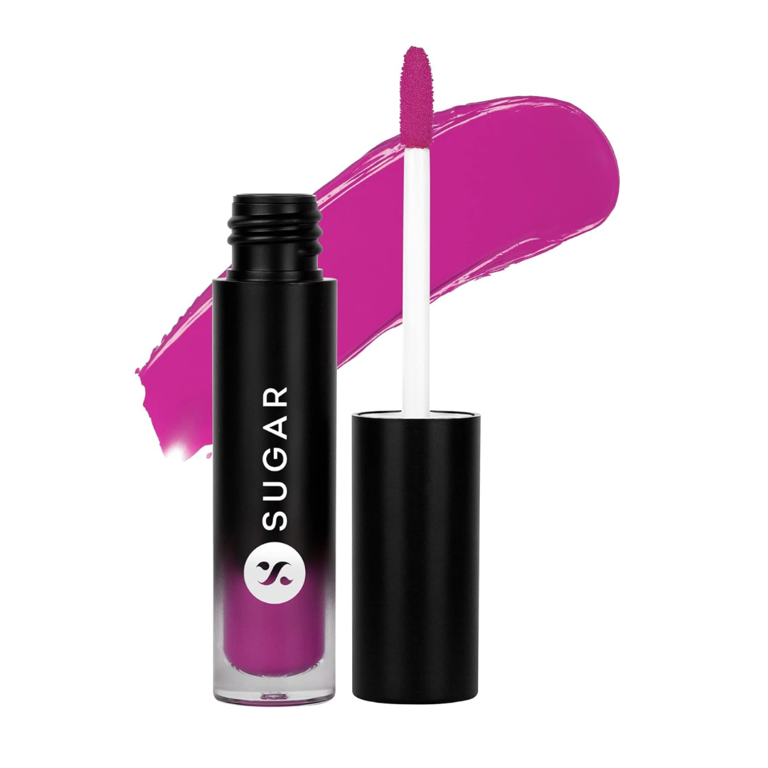 SUGAR Cosmetics Mousse Muse Lip Cream | Lasts 24+ Hrs | Creamy Mousse Lipstick | Waterproof & Smudgeproof |