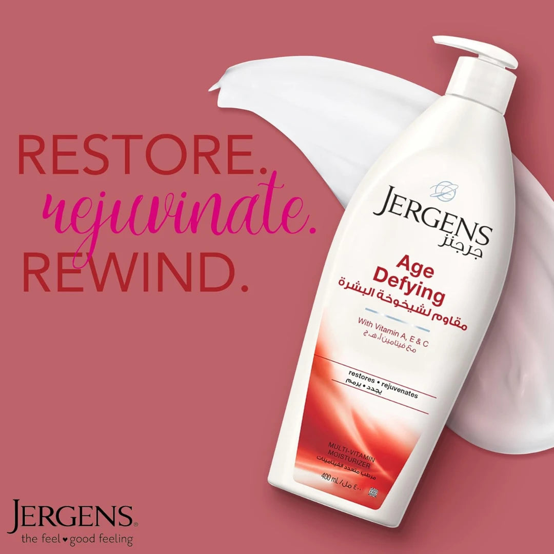 Jergens Age Defying Multi-Vitamin Moisturizer 400ml