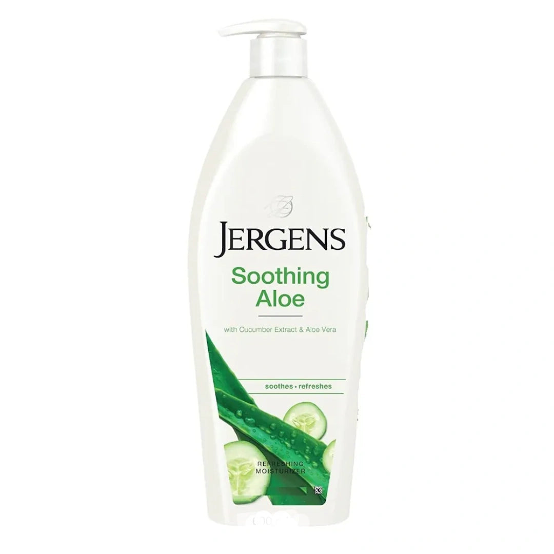 Jergens Soothing Aloe Moisturizer With Cucumber Extract & Aloe Vera Body Lotion 400ml