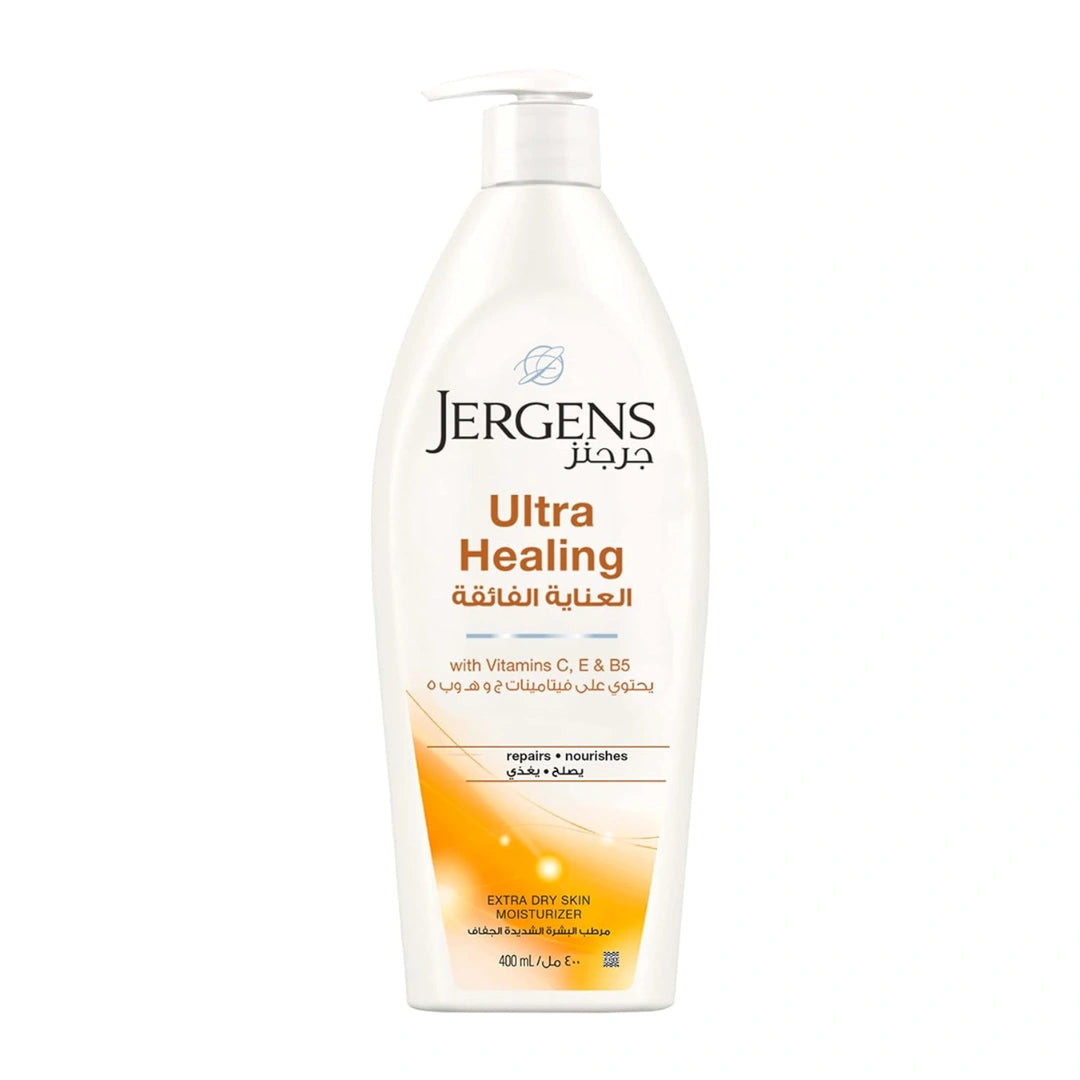 Jergens Ultra Healing Extra Dry Skin Moisturizer, Body and Hand Lotion 400ml