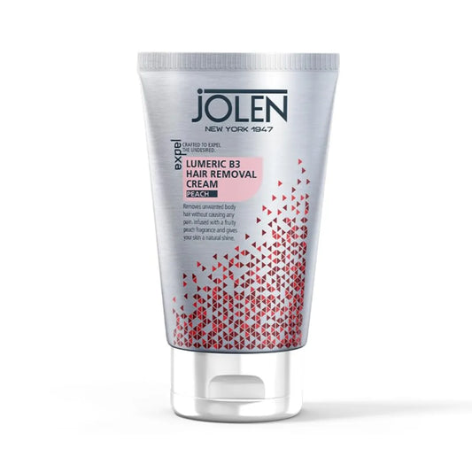 Jolen New York Lumeric B3 Hair Removal Cream Peach (50g)