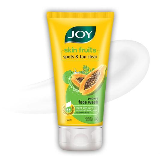 Joy Skin Fruits Spots & Tan Clear Papaya Face Wash (150ml)