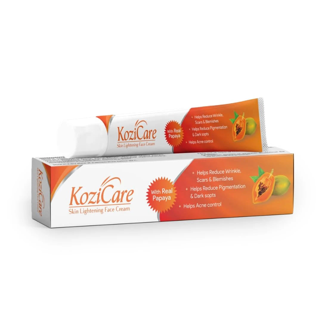 Kozicare Kojic Acid Cream | Papaya Cream | Tan Removal Cream | Face Cream for Glowing Skin  (15g)