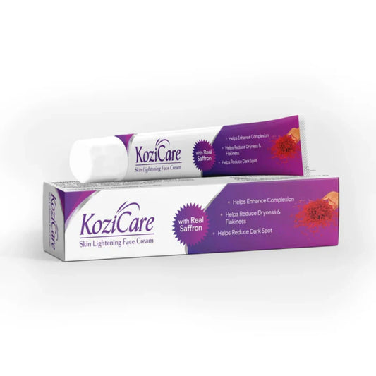 Kozicare Skin Lightening Cream with Saffron | Kojic Acid Cream & Niacinamide Cream (15g)