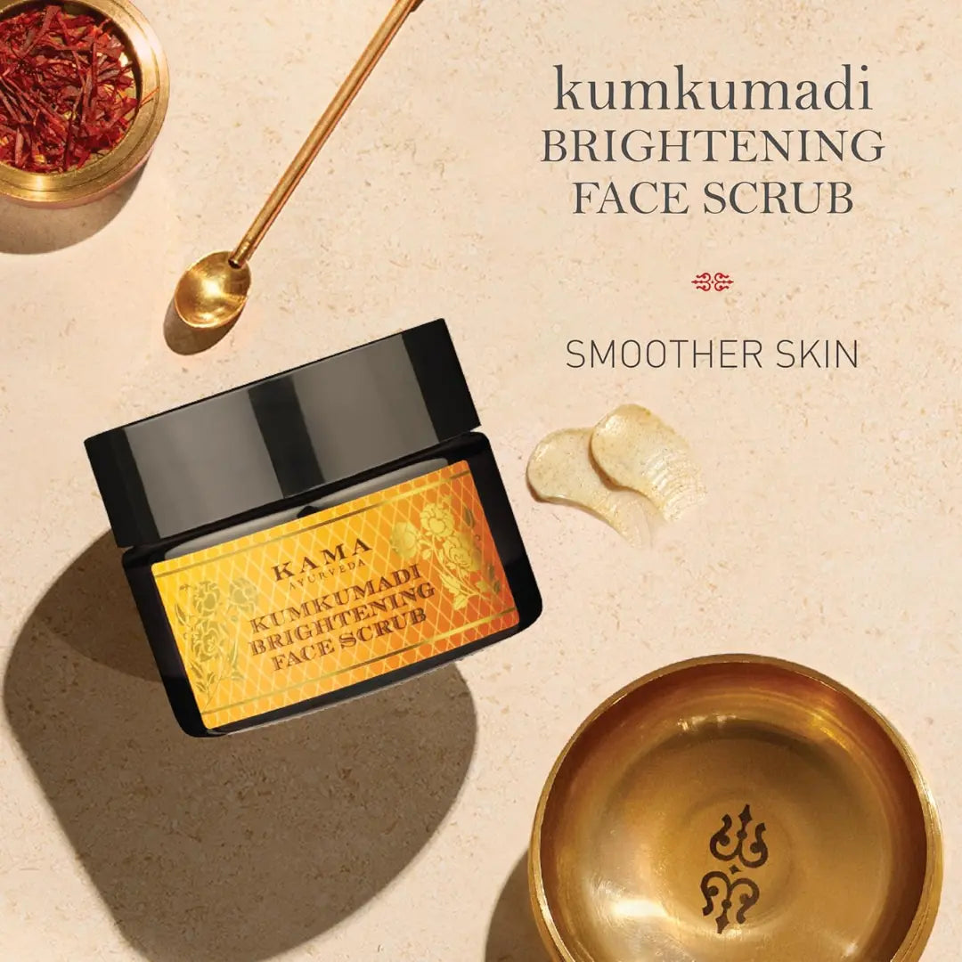 Kumkumadi Brightening Ayurvedic Face Scrub (25g)