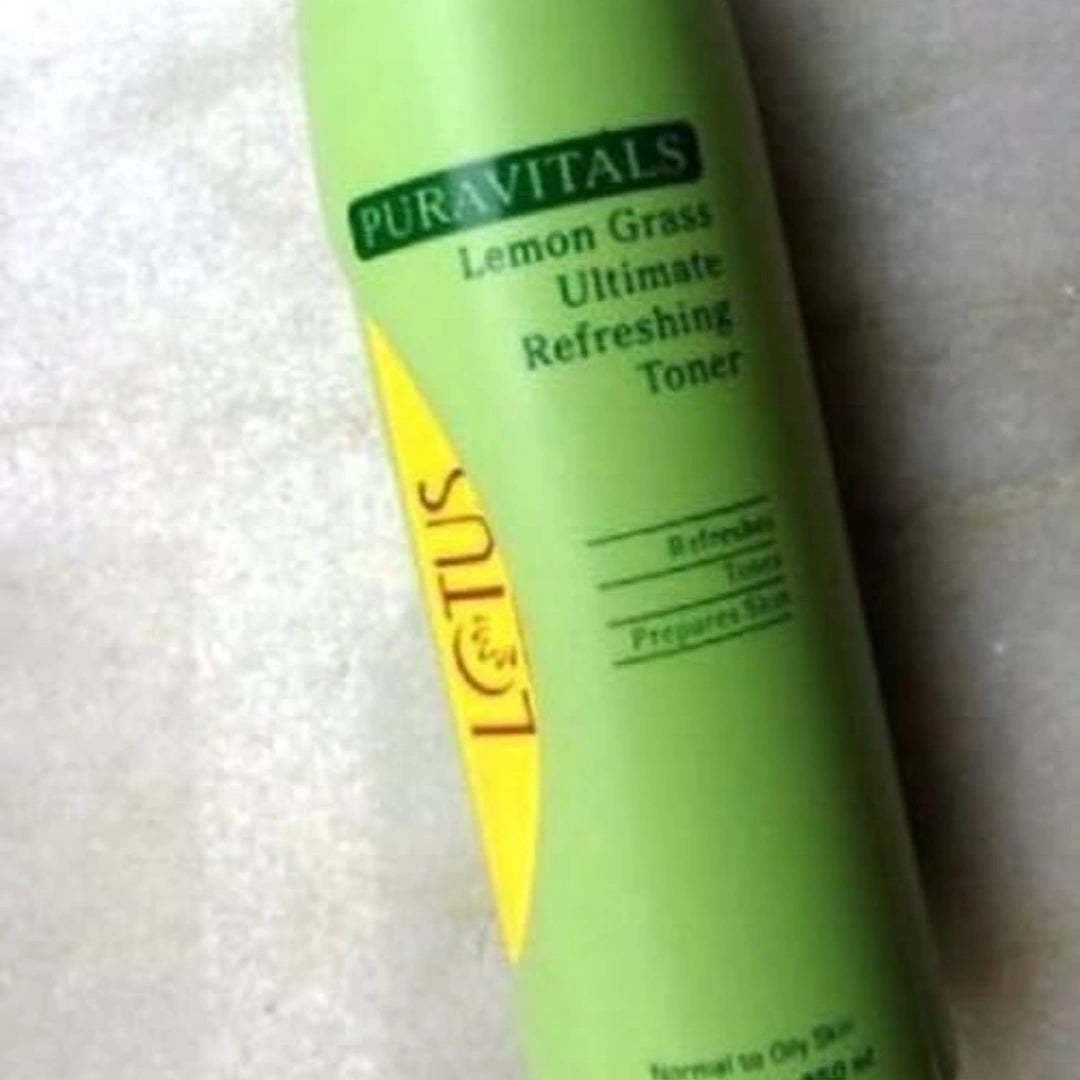 Lotus Puravitals Lemon Grass Ultimate Refreshing Toner- Normal to Oily Skin- 250ml