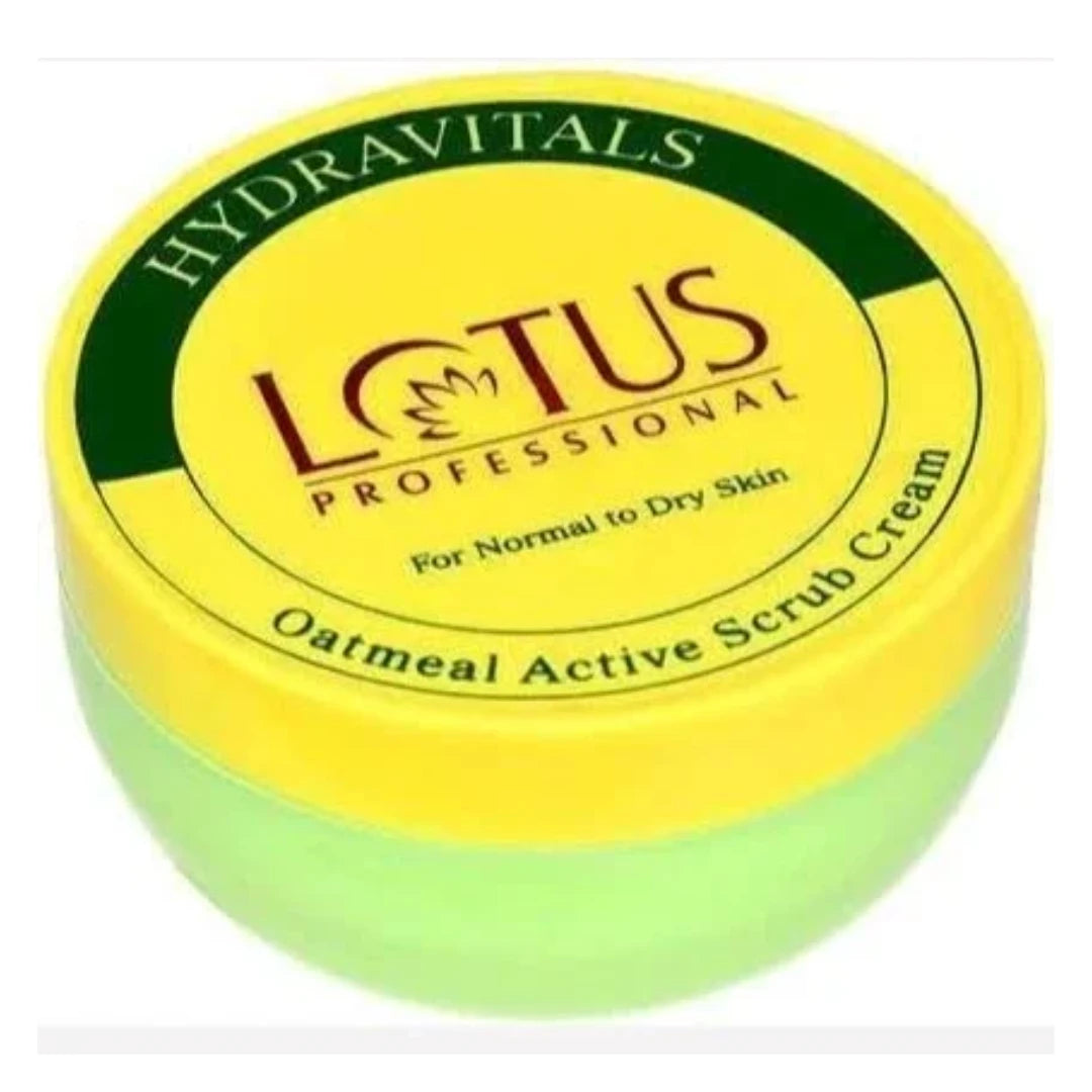 Lotus Professional Hydravitals Oatmeal Active Scrub Cream Scrub  (260 g)