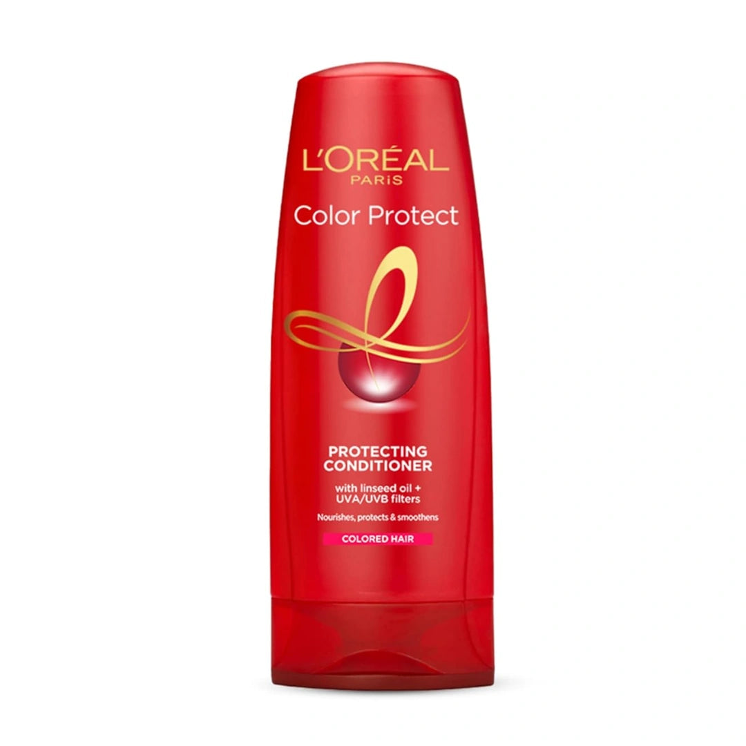 L'Oreal Paris Conditioner, Vibrant & Revived Colour, For Colour-treated Hair, Colour Protect, 180ml