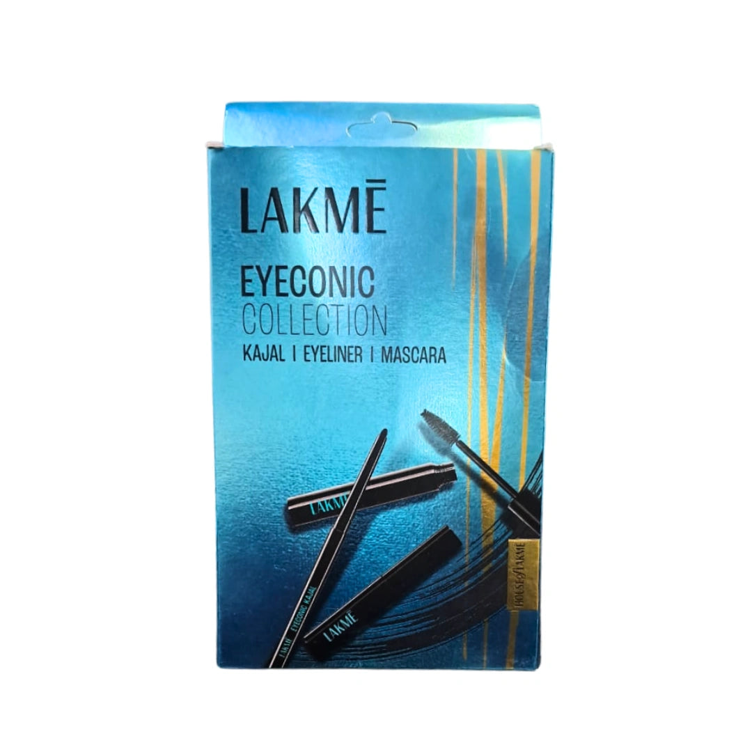 LAKMÉ Glossy Liquid Eyeconic Collection - Eye Regime Kit, Black