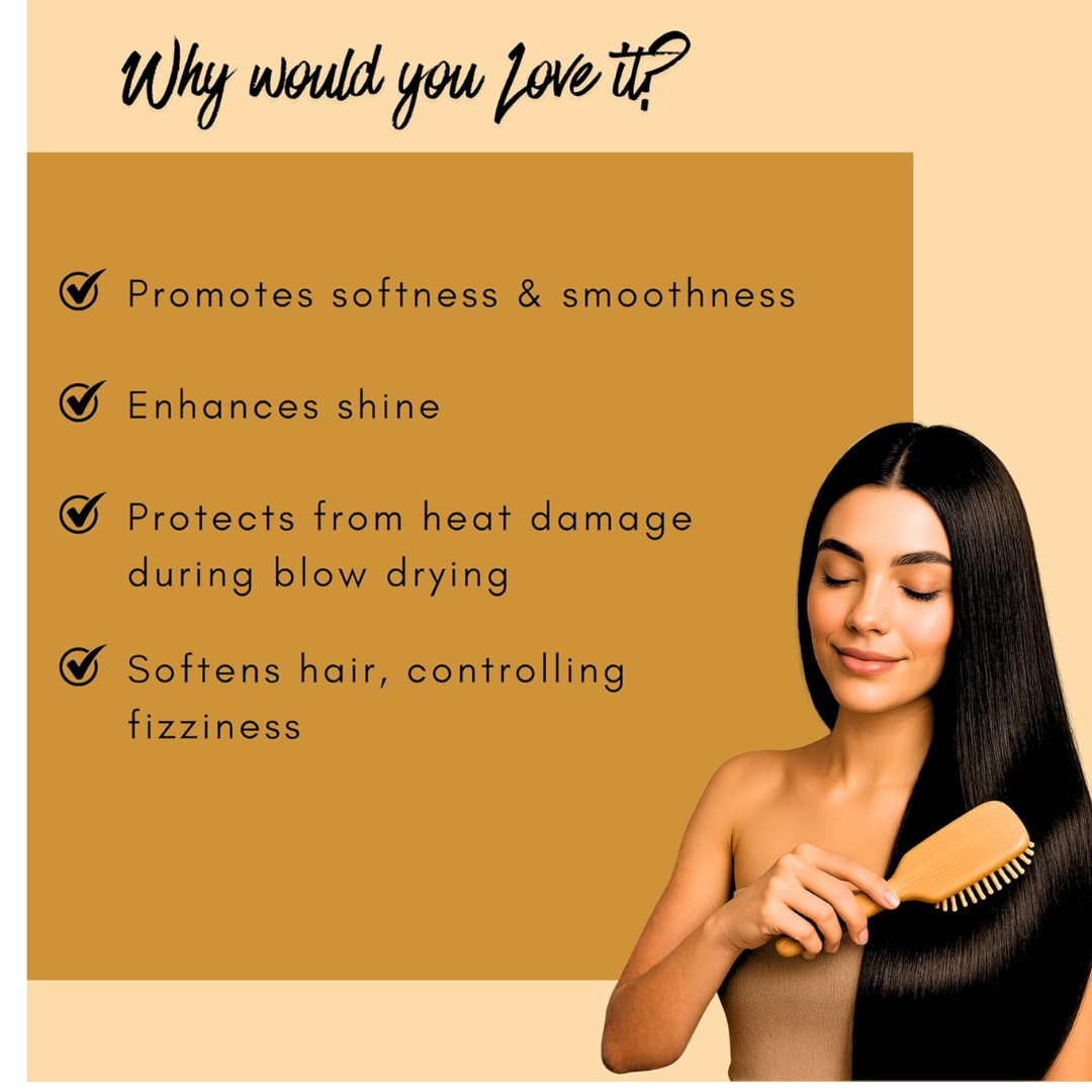 Enchanting Showstopper Soft & Silky Hair Serum for Frizz Control & Smooth Silky Hair | Anti-Frizz, Shine Boost & Damage control | Lightweight..