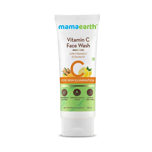 Mamaearth Vitamin C Face Wash ( 100ml )