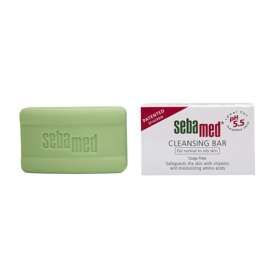 Sebamed Baby Cream Extra Soft, 50ml and SebaMed Cleansing Bar Soap-Free for Normal to Oily Skin, 100gm