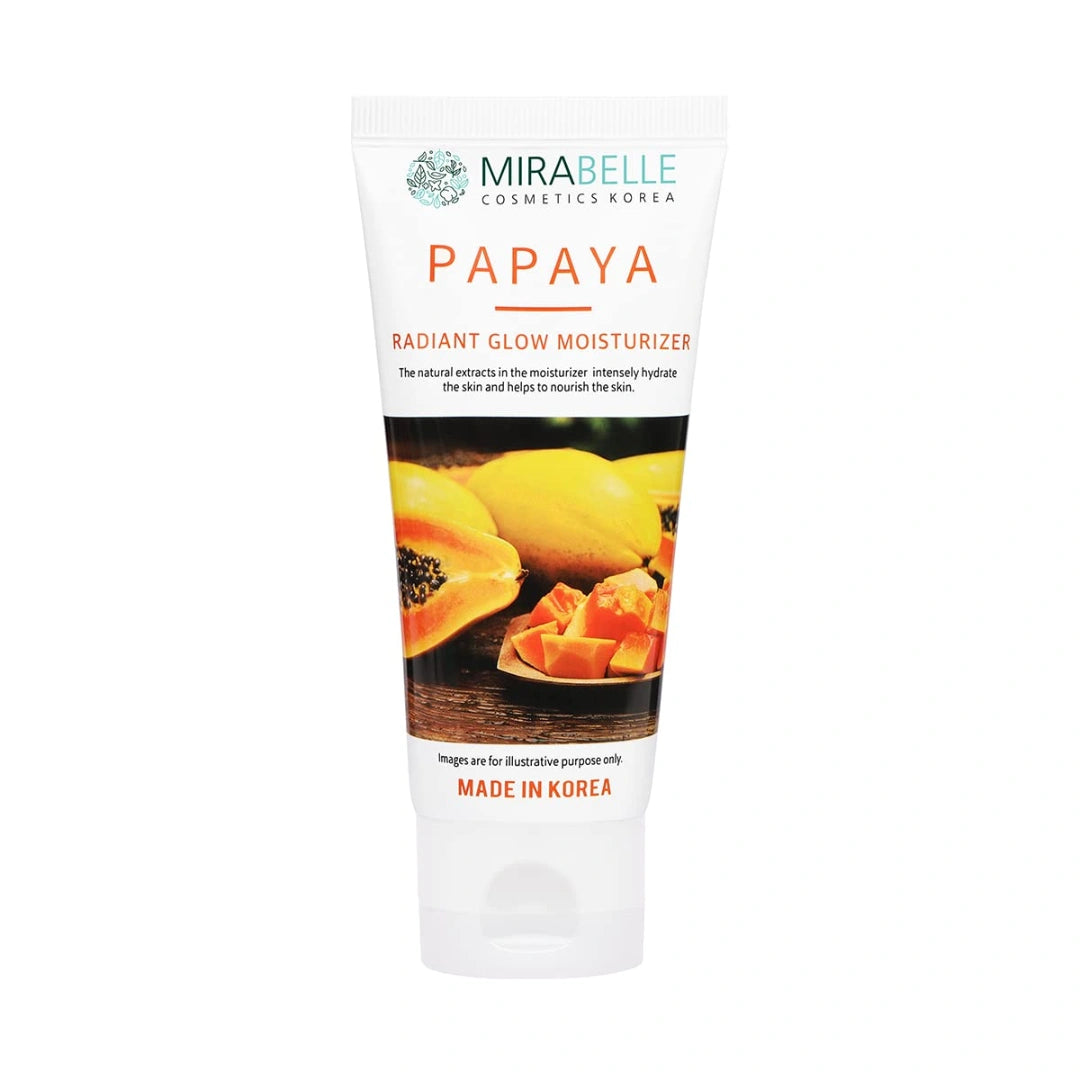 Mirabelle Cosmetics Korea Papaya Radiant Glow Moisturizer For Face (80ml)