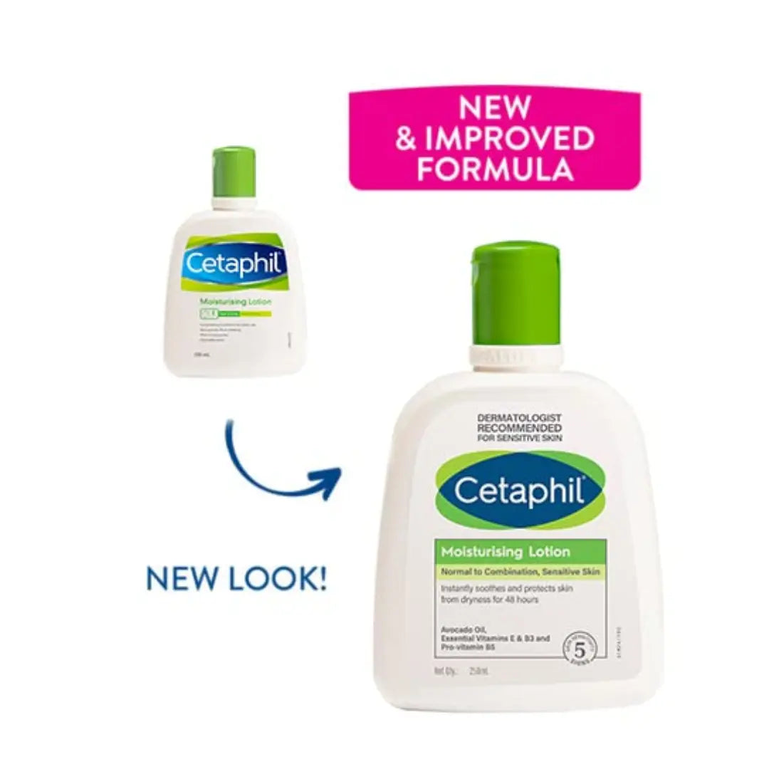 Cetaphil Moisturising Lotion For Dry To Normal Sensitive Skin | Dermatologist Recommended