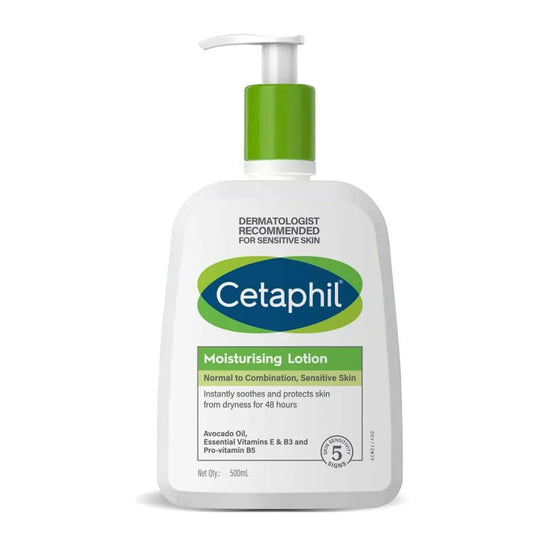 Cetaphil Moisturising Lotion For Face & Body, Normal To Dry Skin - 500ml