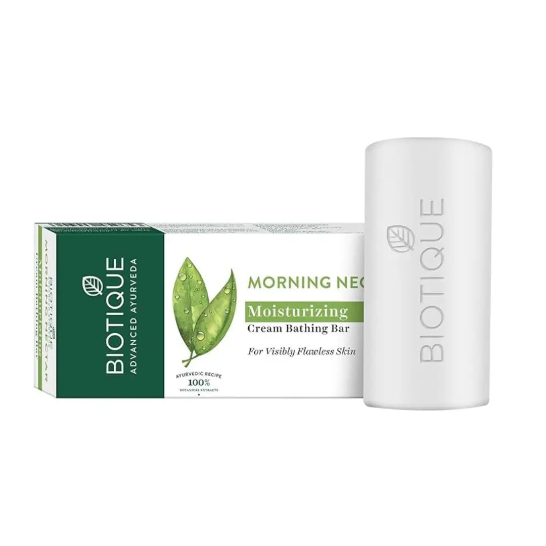 Biotique Morning Nectar Flawless Cream Bathing Bar, 150g