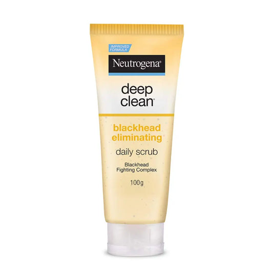 Neutrogena Deep Clean Scrub Blackhead Eliminating Daily Scrub For Face (100g)