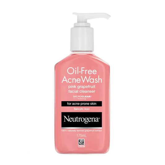 Neutrogena Oil Free Acne Wash Pink-Grapefruit Cleanser (175ml)