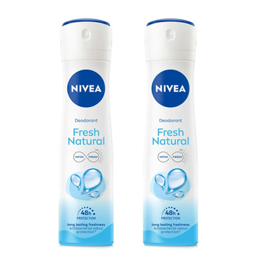 NIVEA Fresh Natural Deodorant For Women - 150ml (Pack of 2)