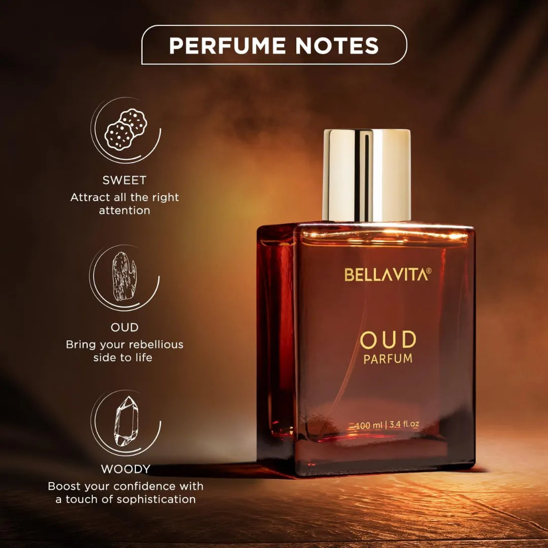 Bella Vita Luxury OUD Perfum Unisex Perfume for Men & Women (100ml)