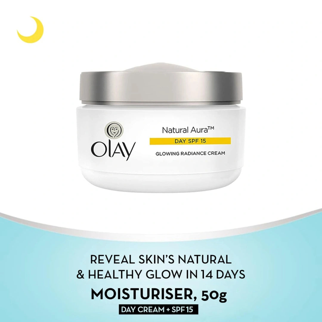 Olay Natural Aura Day Cream With SPF 15 (50g)