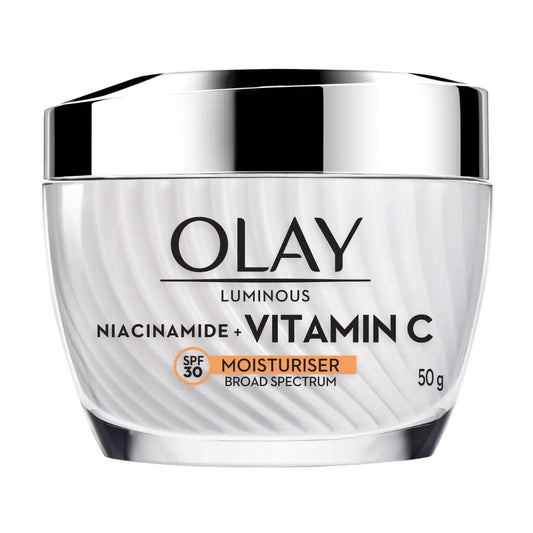 Olay Vitamin C Face Cream with SPF30 l Brightens Skin and Reveals Glow | Smooth Texture with Niacinamide l Paraben and Sulphate Free (50g)