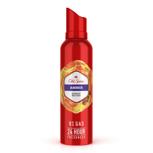 Old Spice Amber Deodorant for Men, (140ml)