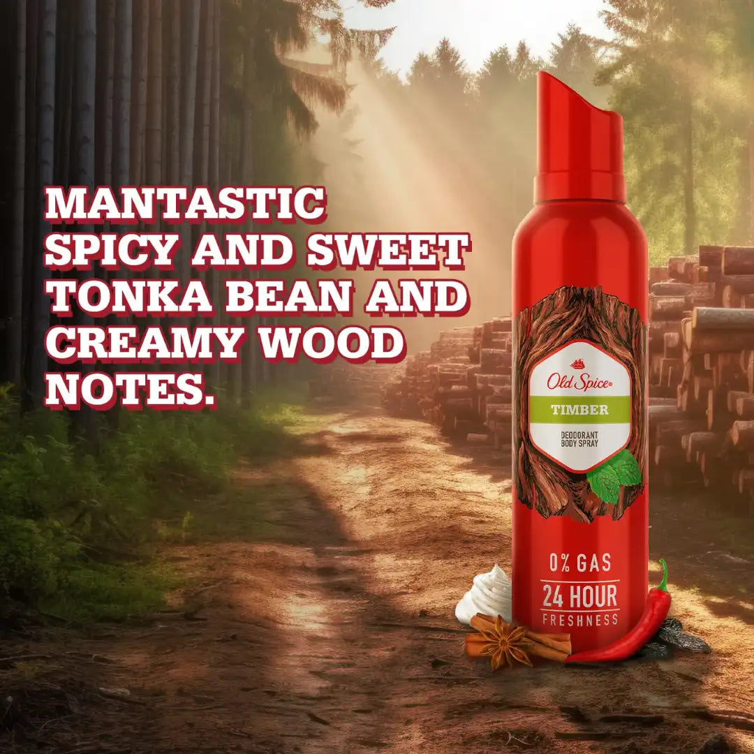 Old Spice Timber Deodorant for Men