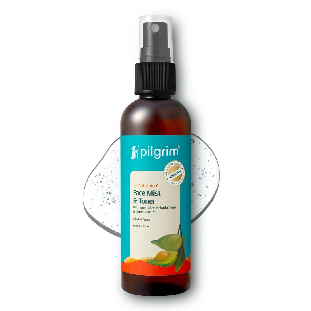Pilgrim Australian 1% Vitamin C Toner for glowing skin with Kakadu Plum & Lime Pearl™ (100ml)