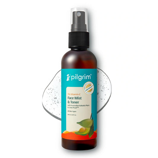 Pilgrim Australian 1% Vitamin C Toner for glowing skin with Kakadu Plum & Lime Pearl™ (100ml)