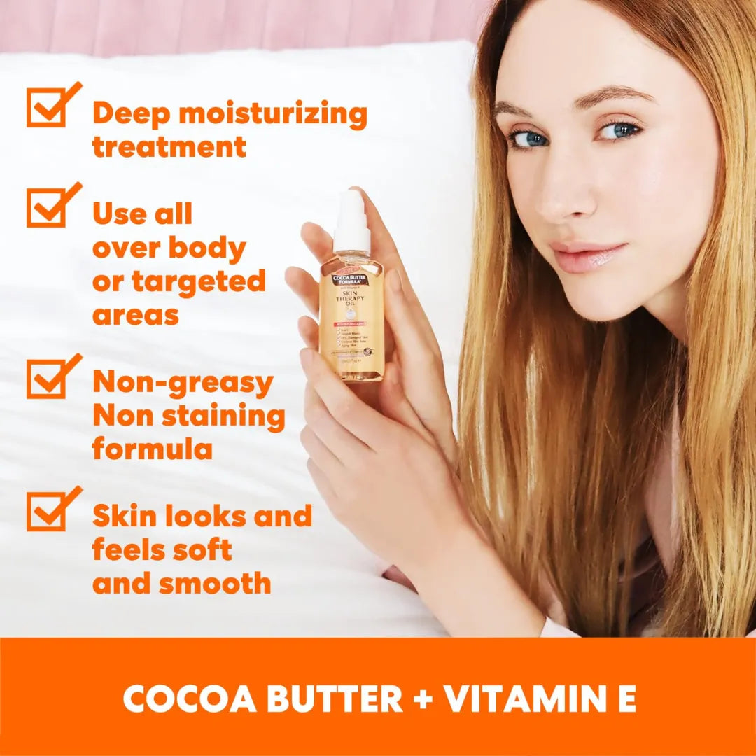 Palmer's Cocoa Butter Face Therapy Oil for Dark Spots & Ageing Skin, Rosehip Fragrance  (60ml)