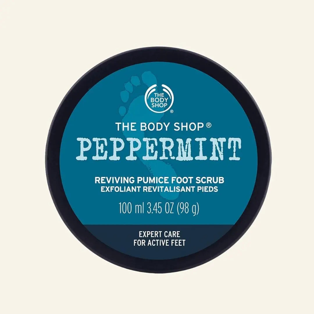 The Body Shop Peppermint Smoothing Pumice Foot Scrub 100ml