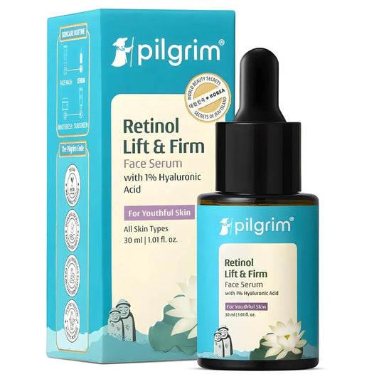 Pilgrim Retinol & Hyaluronic Acid Lift & Firm Serum (30ml)