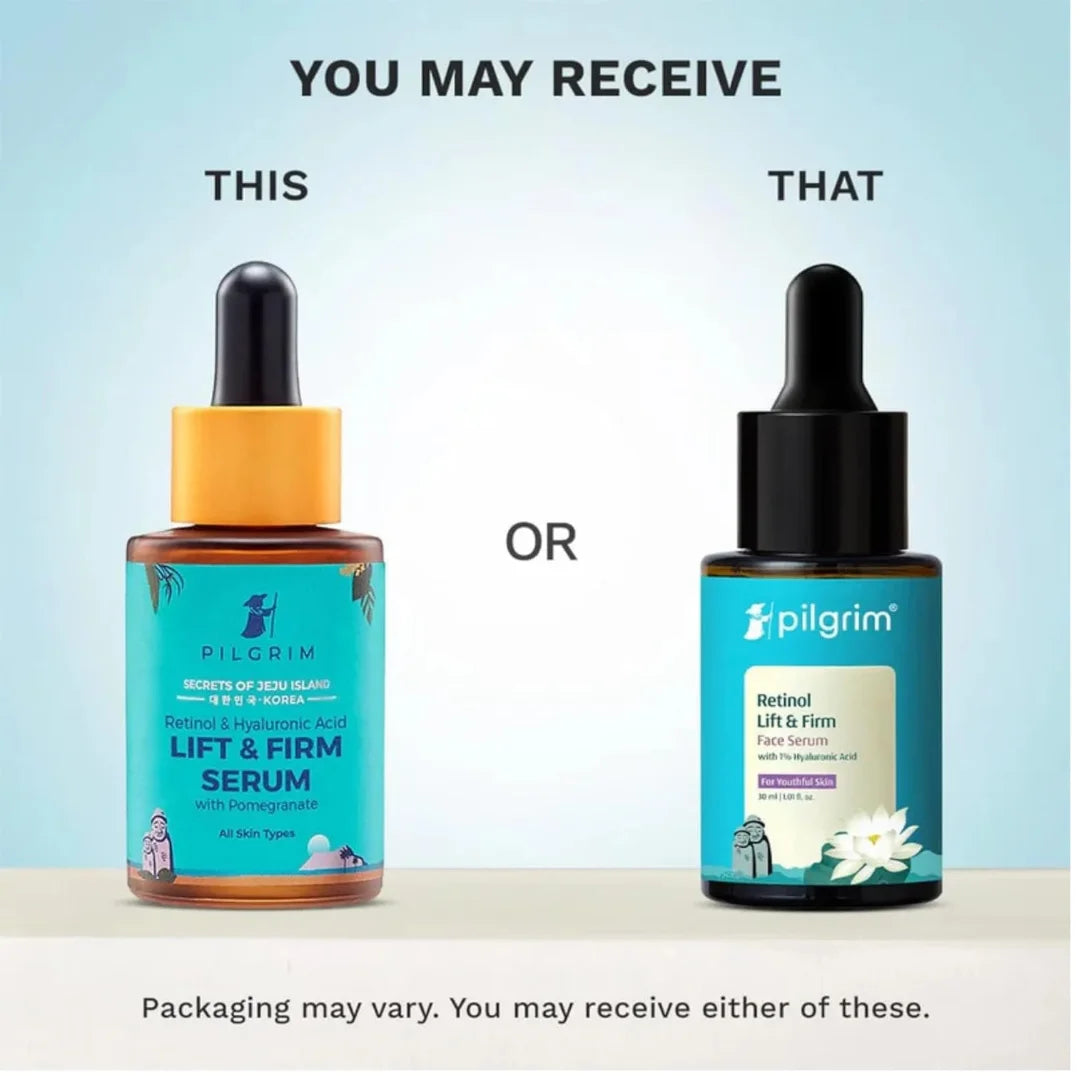 Pilgrim Retinol & Hyaluronic Acid Lift & Firm Serum (30ml)
