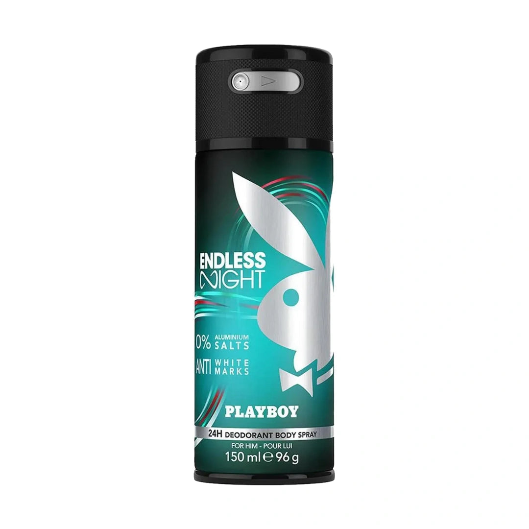 Playboy Endless Night Deodorant Spray, 150 ml