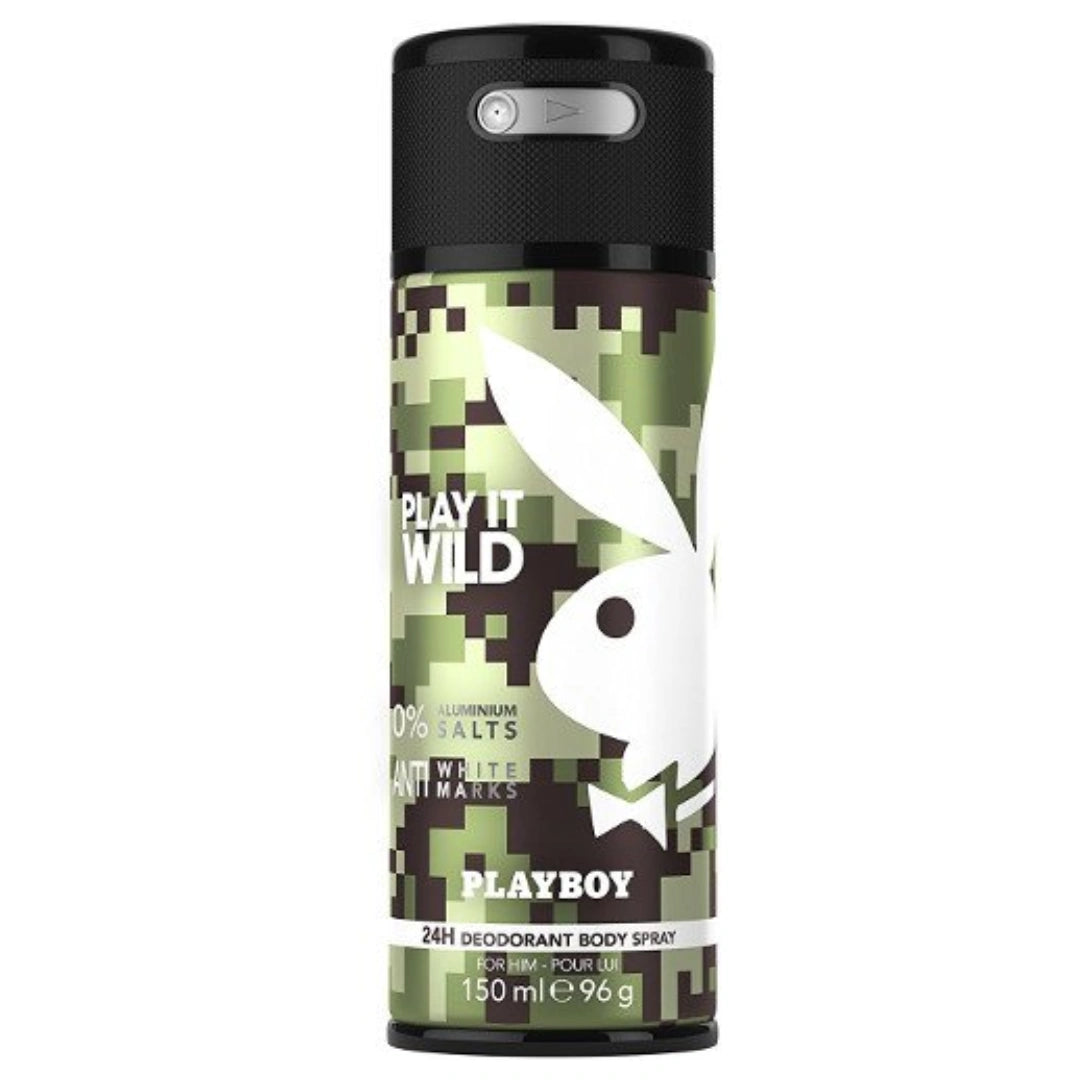 Playboy Play it Wild Deodorant Body Spray 150ml